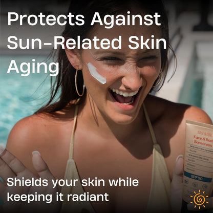 Natural Mineral Sunscreen SPF 50 Face & Body Cream