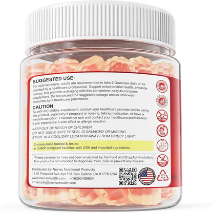Anti Aging Urolithin A Gummies for Vitality Boost