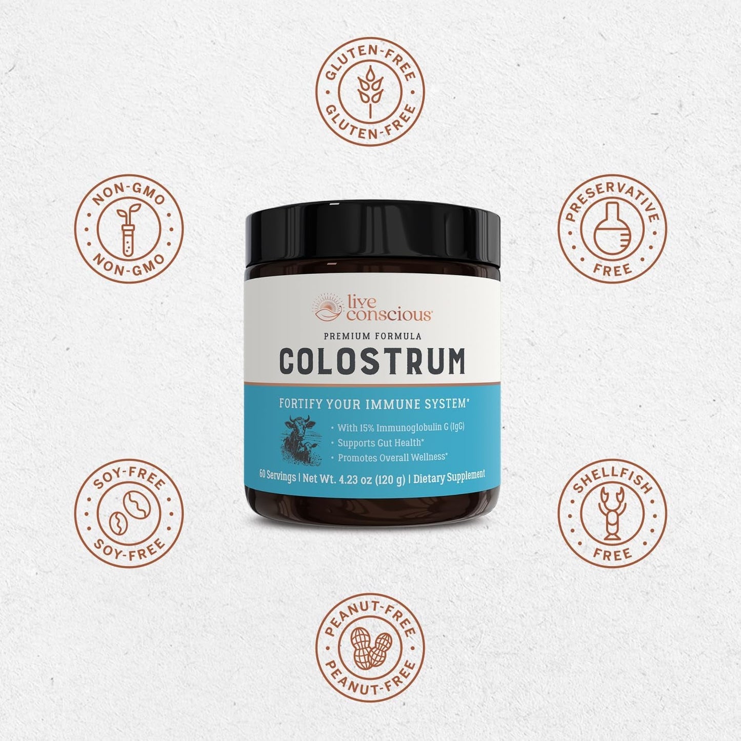 Natural Immune System Booster Powder 120g