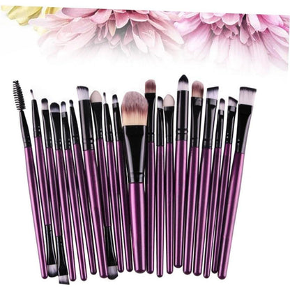 Premium 20 Piece Eye Makeup Brush Kit