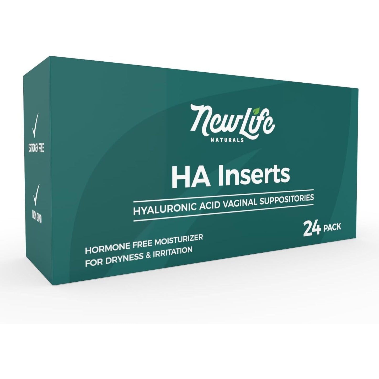 Gentle Vaginal Hyaluronic Acid Suppositories 24 Count - Mycosmeticslondon