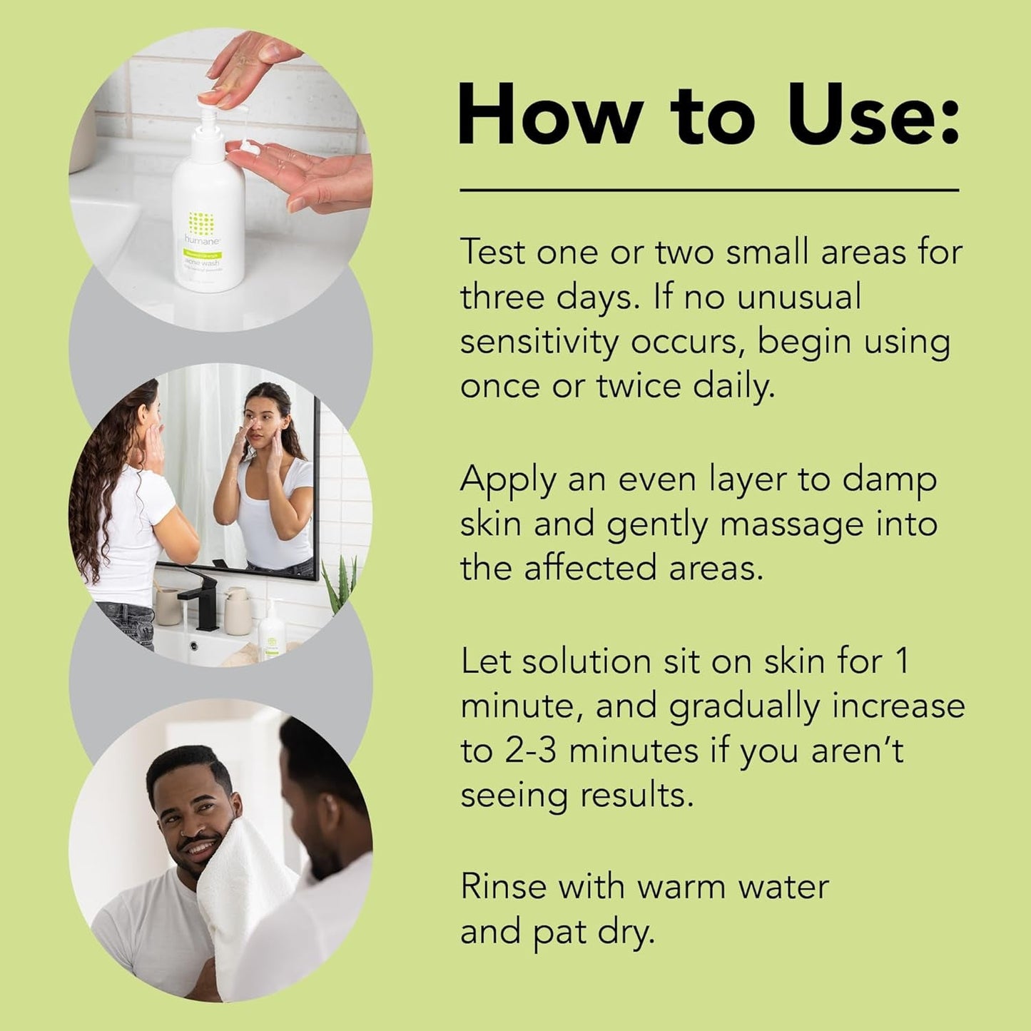Effective Strong Acne Face Wash 10% Benzoyl Peroxide Cleanser