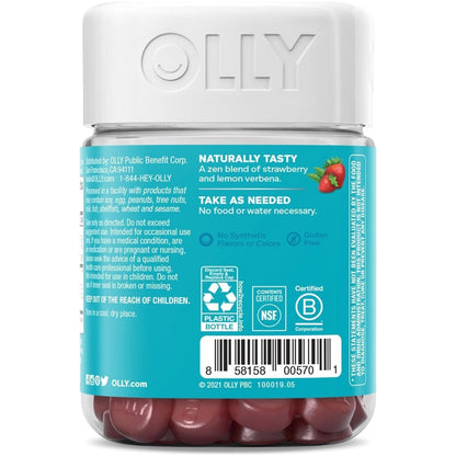 Calm Mind Gummies - 42 Count | Natural Stress Relief Supplements