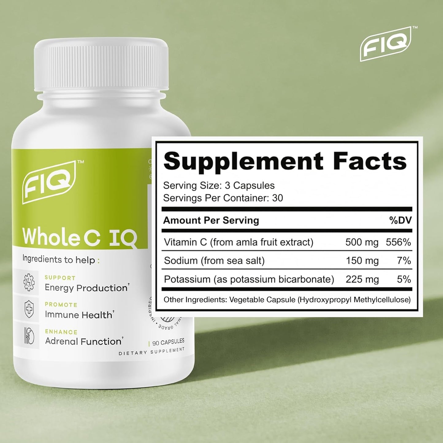 Natural Vitamin C Supplement for Immune Boost