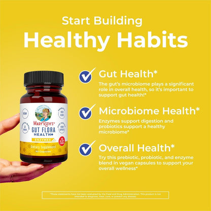 Natural Probiotic Digestive Supplement - 60 Capsules