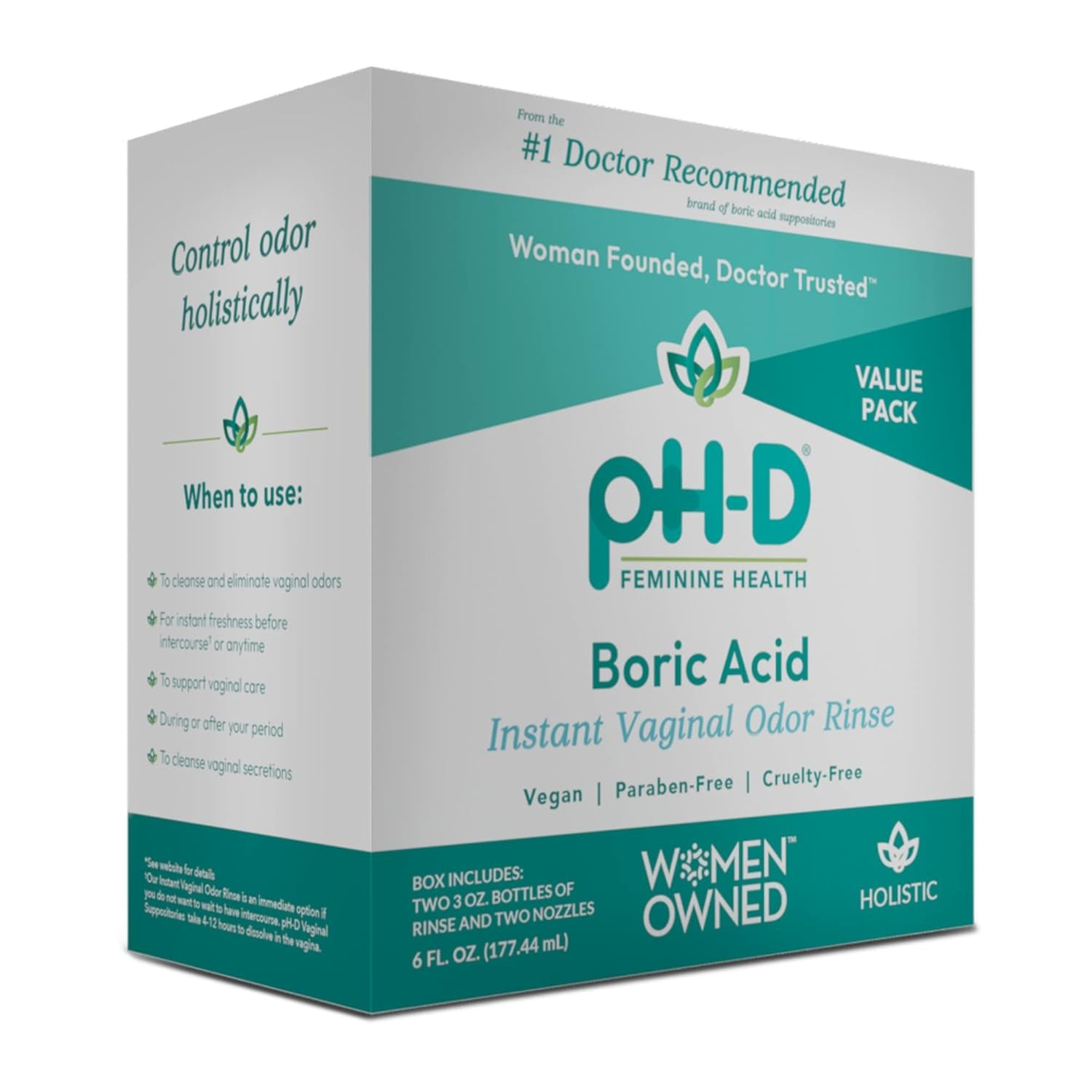 Natural Vaginal Health Rinse for Freshness & Odor Control - Mycosmeticslondon