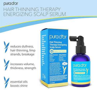 Nourishing Hair Growth Serum for Stronger Roots and Volume