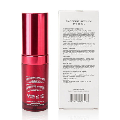 Natural Anti Puff Eye Serum with 3% Caffeine