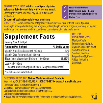 Fast Hair Growth Vitamins - 30 Count