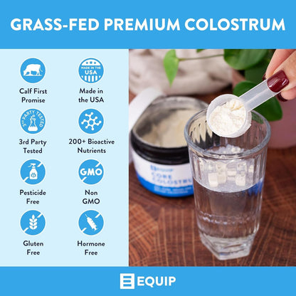 Premium Grass Fed Colostrum Supplement Powder