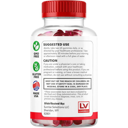 Men's Energy Boost Gummies - 60 Count
