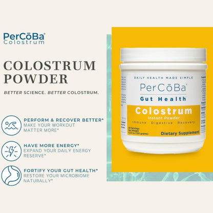 Natural Immune Boost Colostrum Powder Supplement