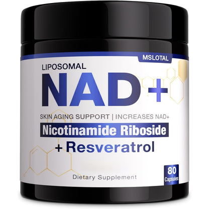 Premium Anti Aging NAD+ Supplement Capsules - Mycosmeticslondon