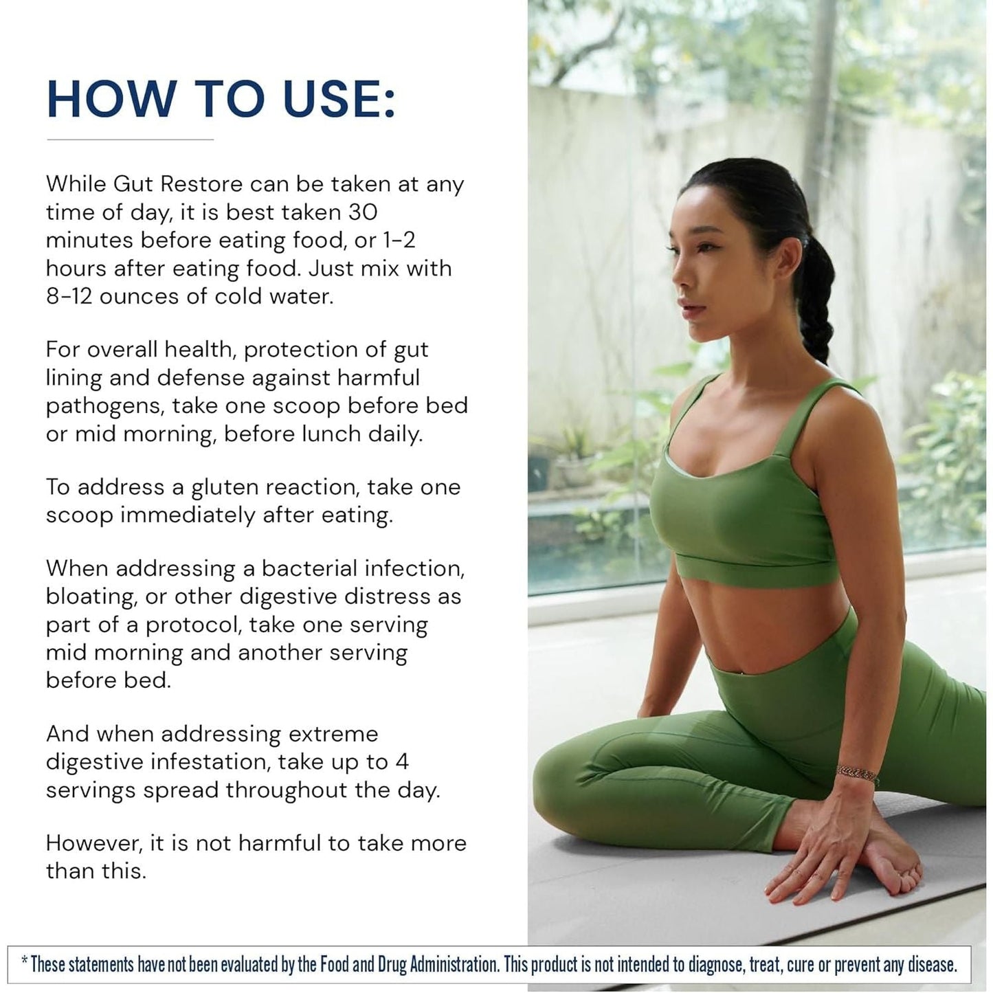 Probiotic Gut Health Supplement with Amino Acids