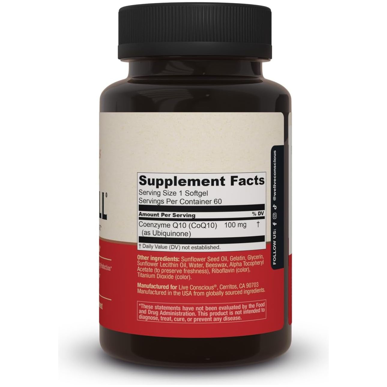 Premium CoQ10 Softgels for Heart and Energy Boost