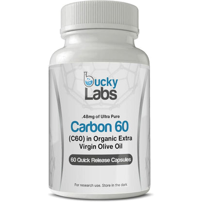 Premium Carbon 60 Olive Oil Softgels - Antioxidant Booster - Mycosmeticslondon