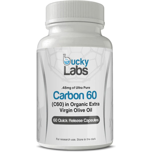 Premium Carbon 60 Olive Oil Softgels - Antioxidant Booster - Mycosmeticslondon