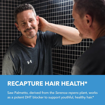 Natural Prostate & Hair Health Supplement for Men