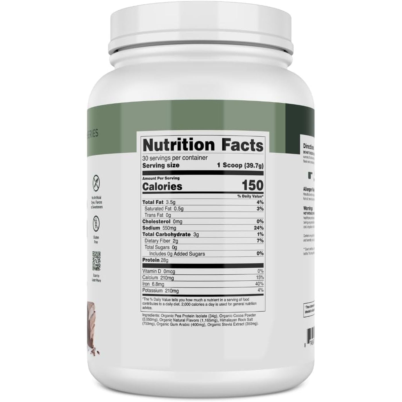 Pure Pea Protein Powder for Muscle Building & Recovery