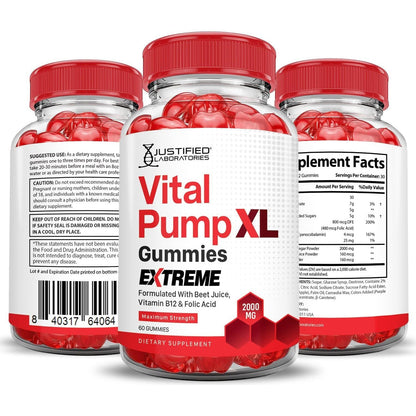 Powerful Energy Gummies with Apple Cider Vinegar & B12