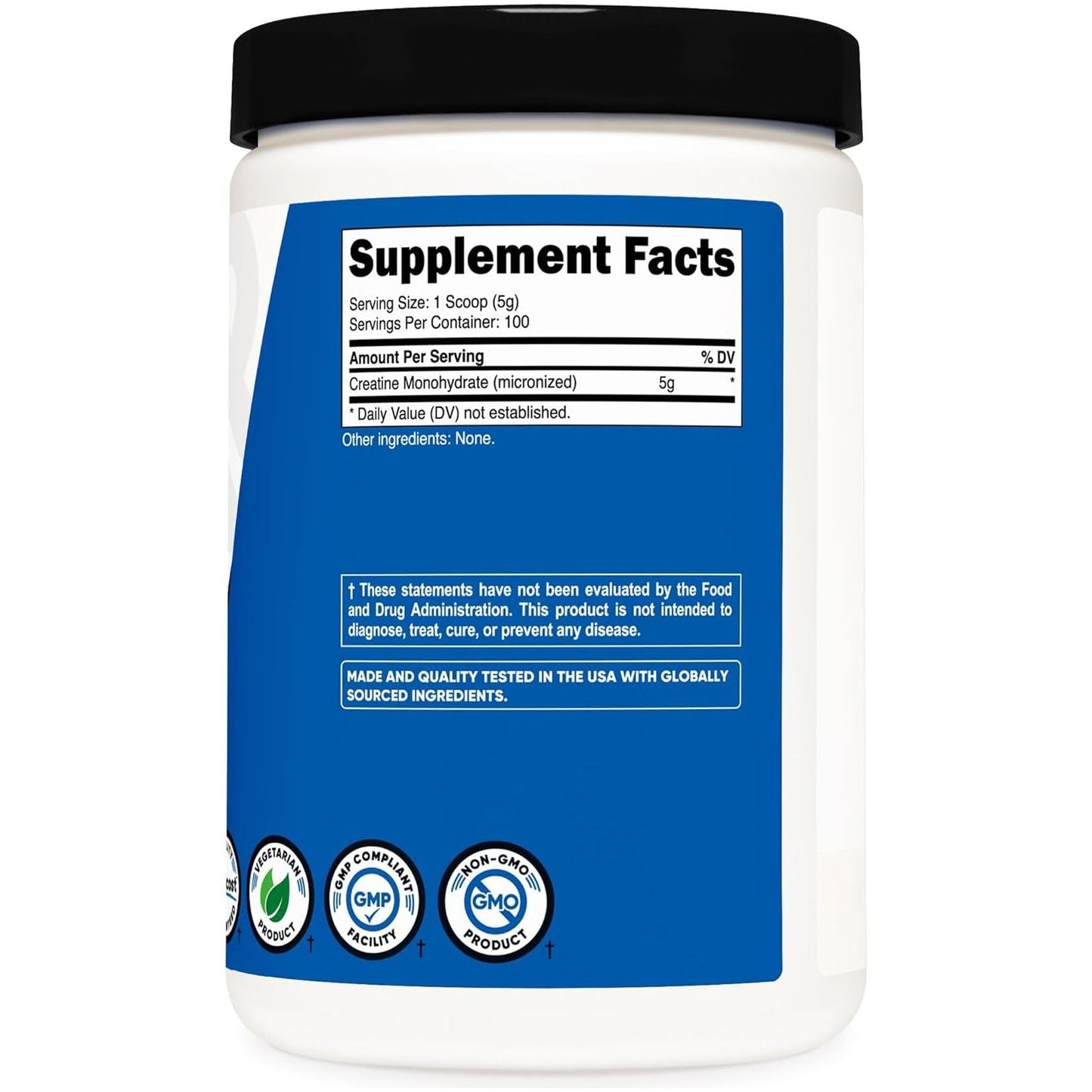 Pure Creatine Powder for Muscle Gain - 500g