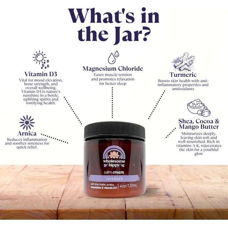 Natural Calming Lavender Body Butter with Magnesium