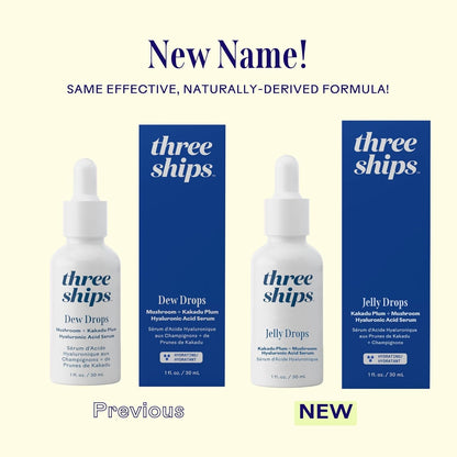 Natural Hydrating Face Serum with Plum and Hyaluronic Acid