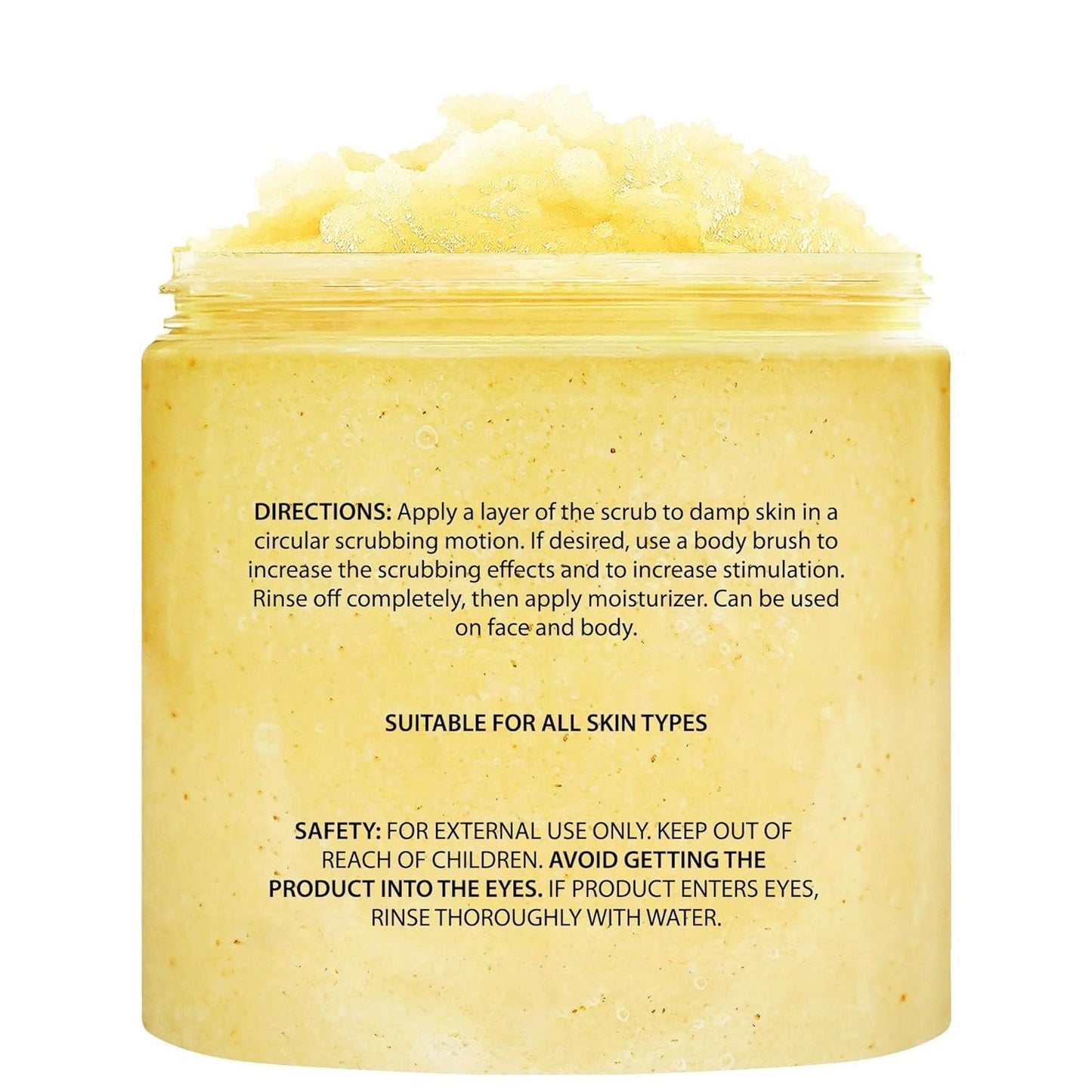 Natural Orange Exfoliating Body Scrub