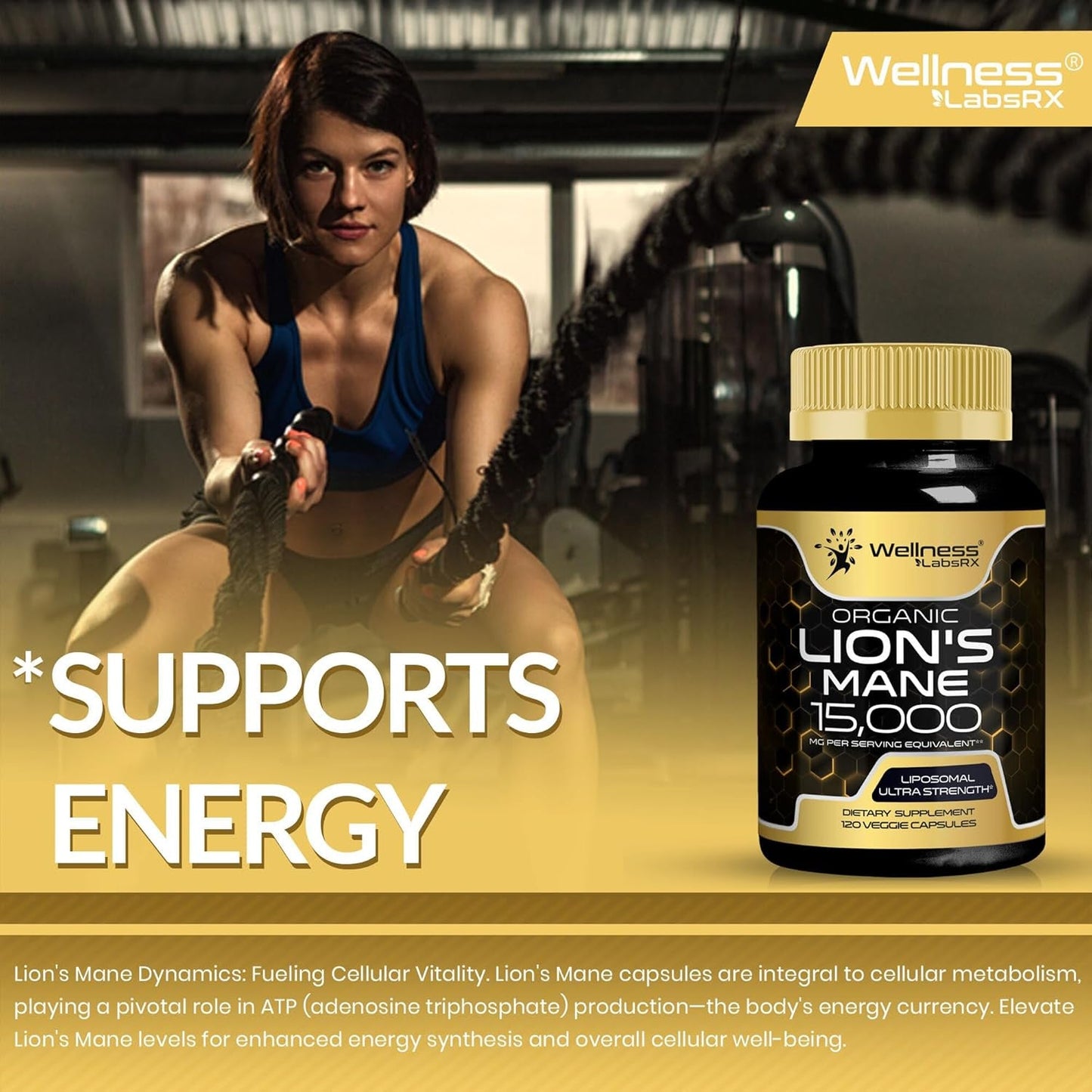 Brain Boost Lion's Mane 1500MG Supplement