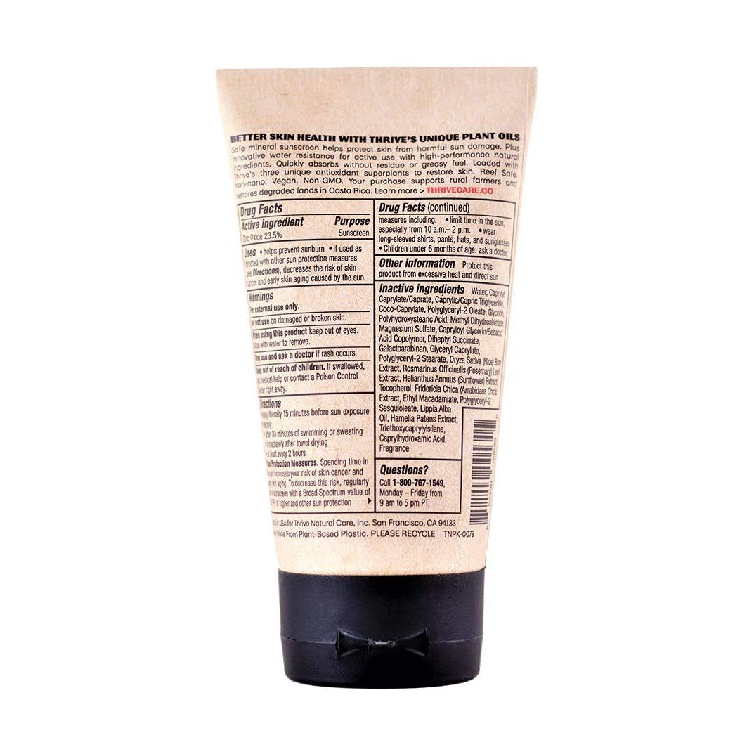 Natural SPF 50 Mineral Sunscreen Lotion - 170g