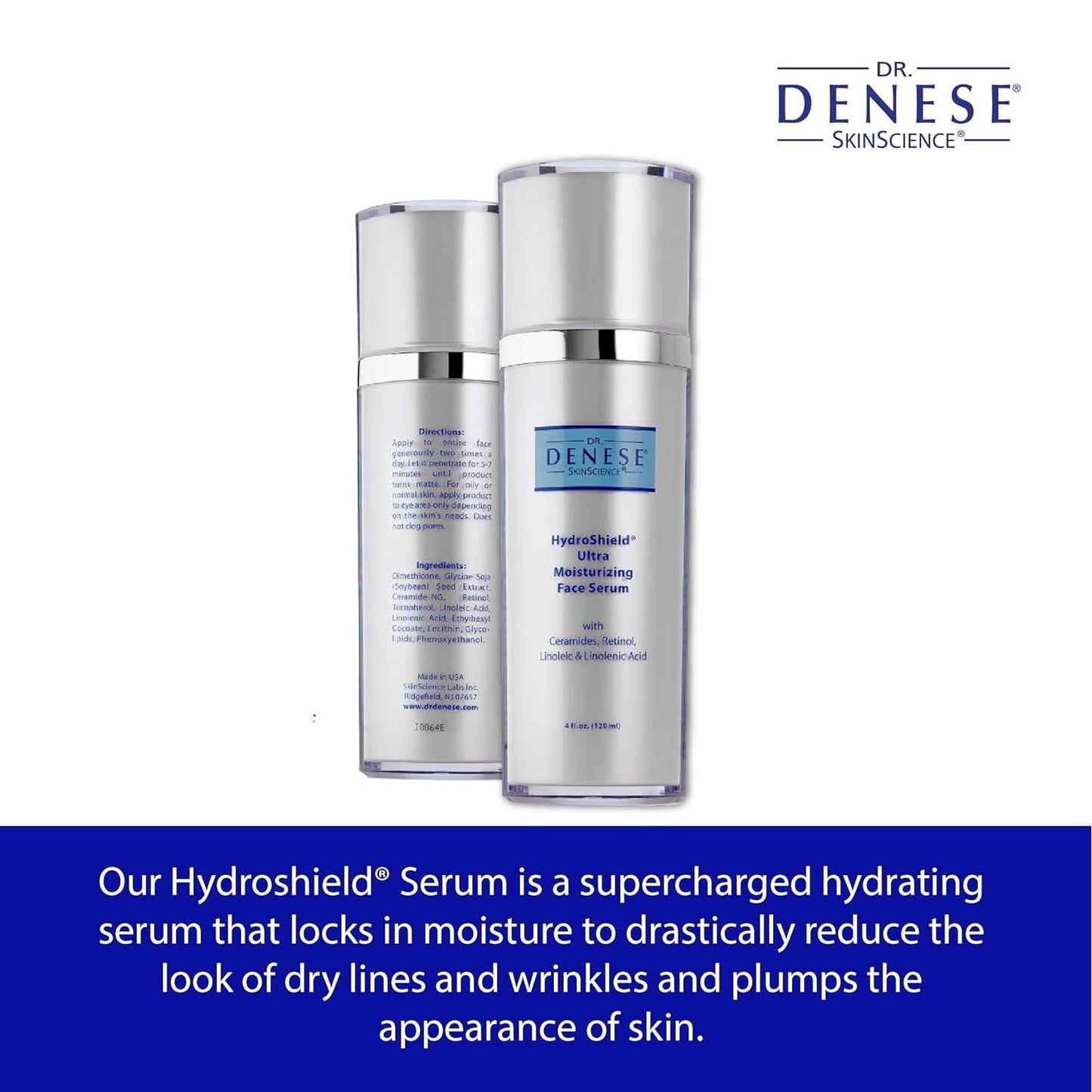 Intensive Hydrating Face Serum for Dry Skin - 120ml