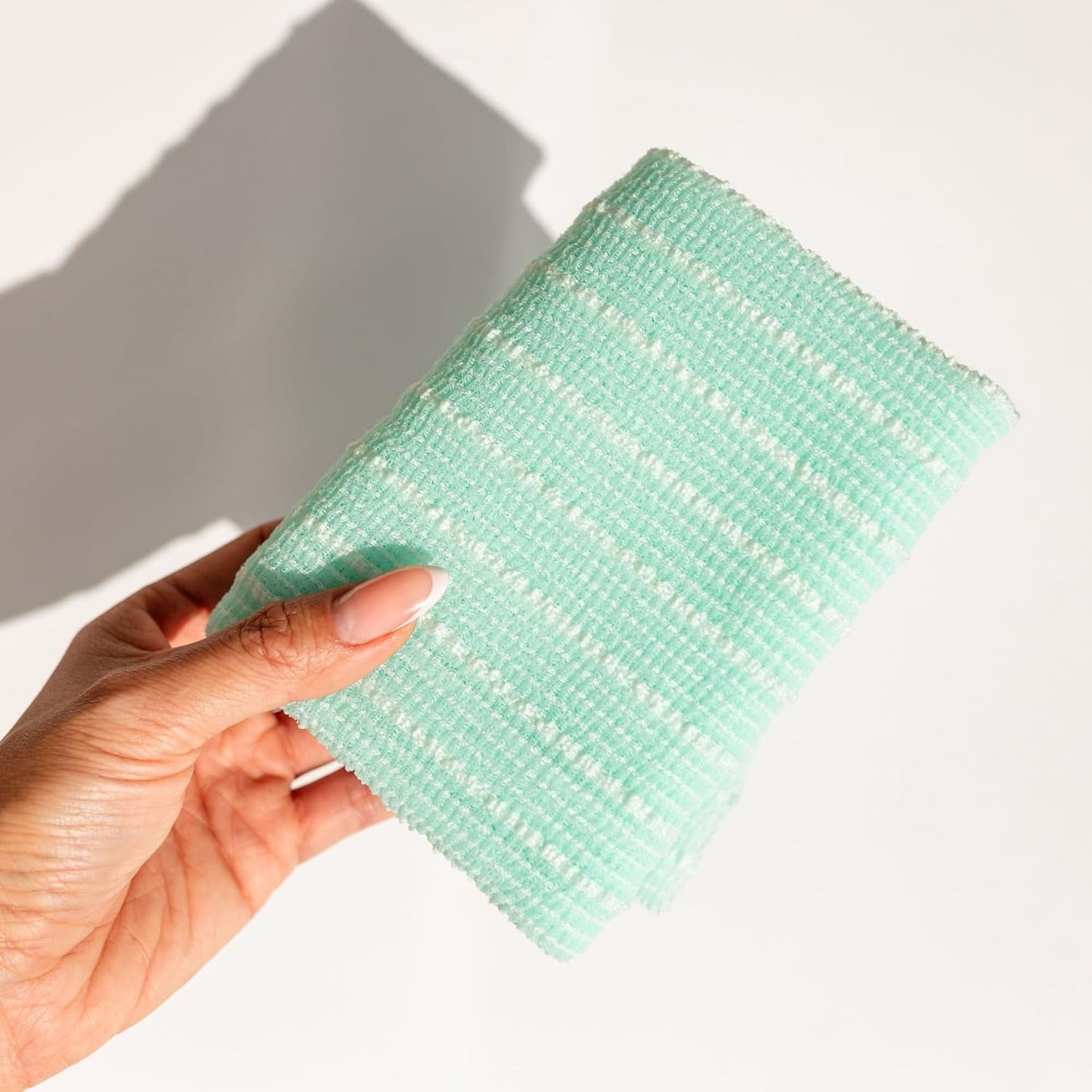 Exfoliating Shower Cloth 2 Pack Gentle Deep Clean