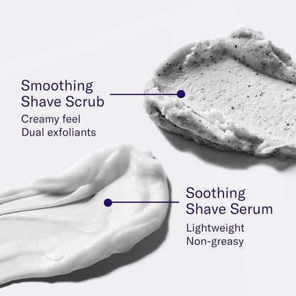 Silky Smooth Shave Kit - Exfoliate & Moisturize Set