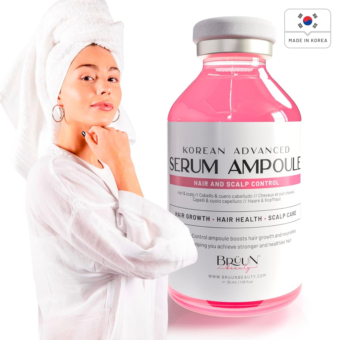 Nourishing Korean Hair Serum for Stronger Roots