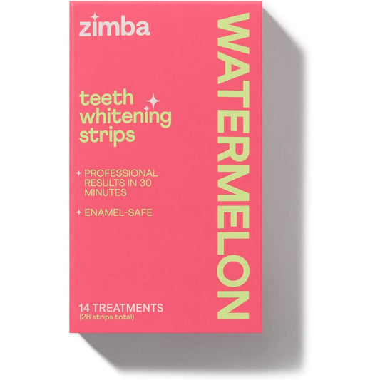 Effective Watermelon Teeth Whitening Strips 28 Count - Mycosmeticslondon