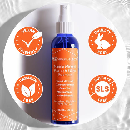 Natural Hydrating Facial Essence with Aloe and Cucumber