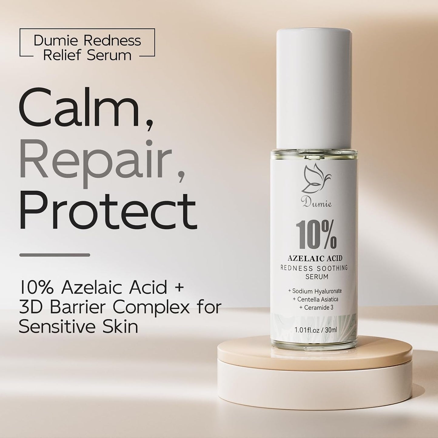Gentle Azelaic Acid Calming Face Serum 30ml
