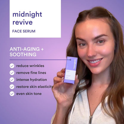 Natural Anti Aging Night Face Serum 30ml