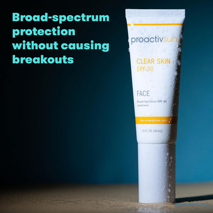 Lightweight Non-Greasy Facial Sunscreen Moisturizer SPF 30