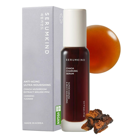 Natural Chaga Mushroom Face Serum - Intensive Moisture - Mycosmeticslondon