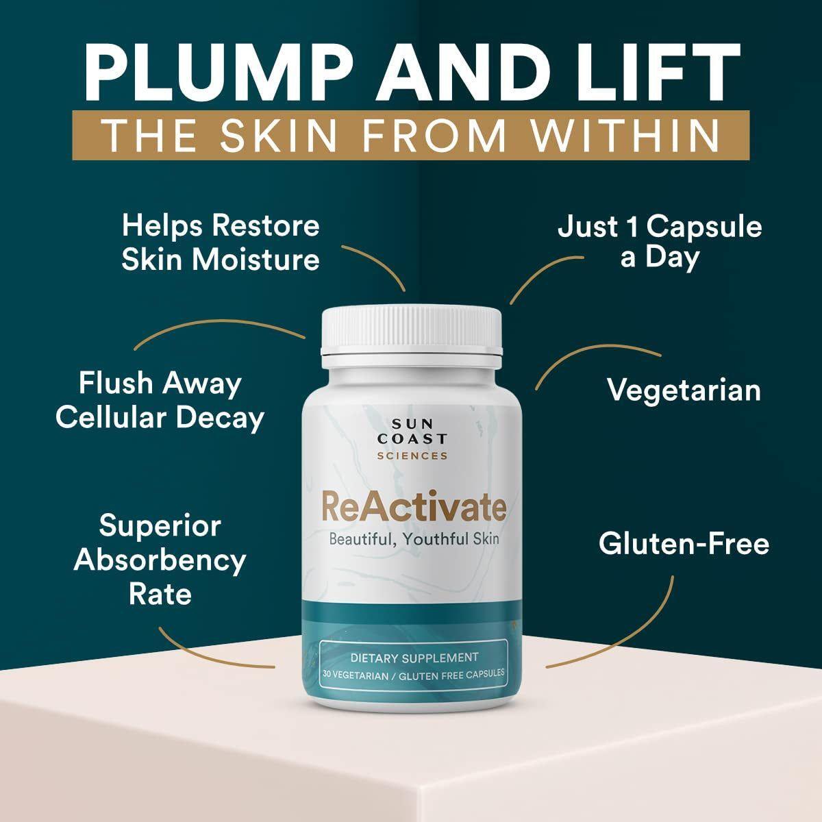 Natural Collagen Booster Anti Aging Supplement