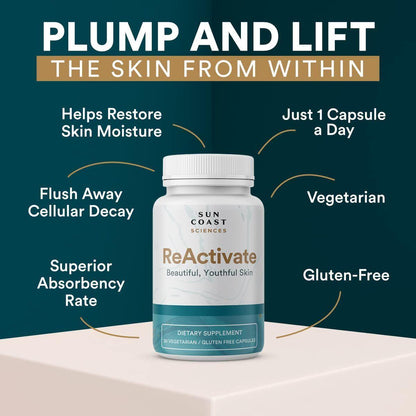 Natural Collagen Booster Anti Aging Supplement