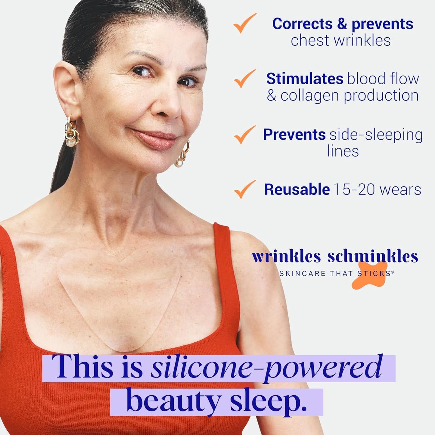 Anti Aging Chest Smoothing Silicone Patch