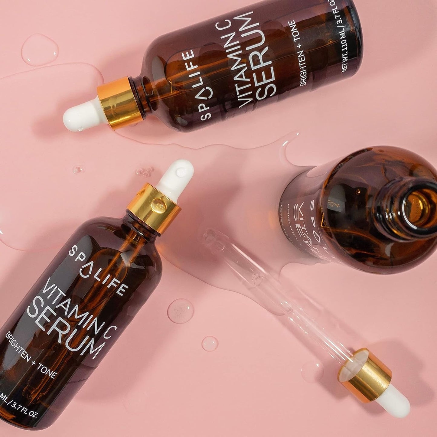Natural Vitamin C Face Serum - Anti Aging Skin Brightener