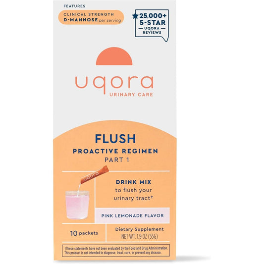 Natural UTI Relief Drink Mix, Pink Lemonade Flavor - Mycosmeticslondon
