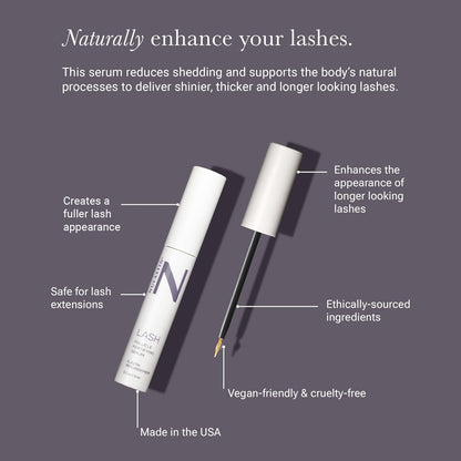 Natural Lash Growth Enhancing Serum 3ml