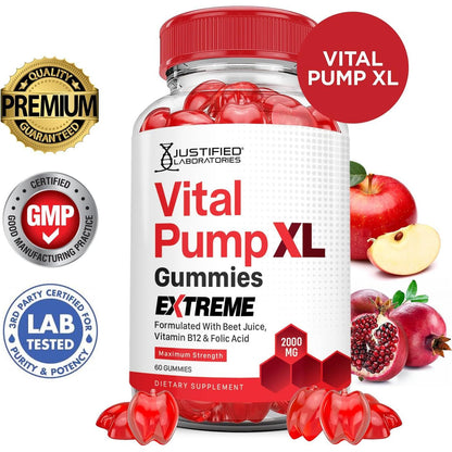 Powerful Energy Gummies with Apple Cider Vinegar & B12