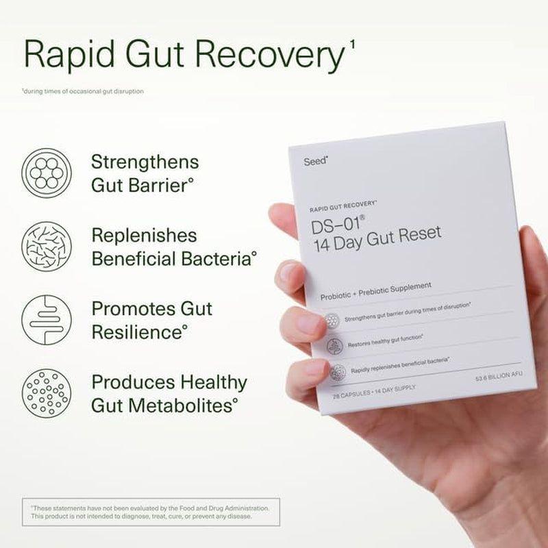Natural Gut Health Supplement - 28 Capsules