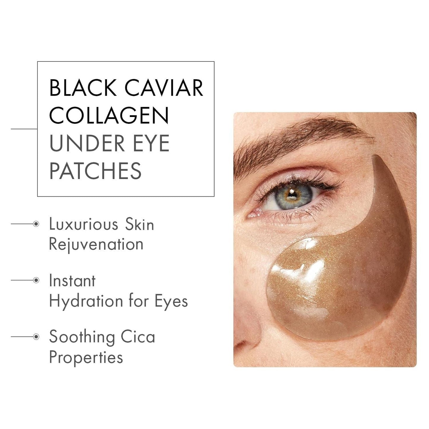 Rejuvenating Eye Gel Patches - 60 Count Anti Aging Hydrogel