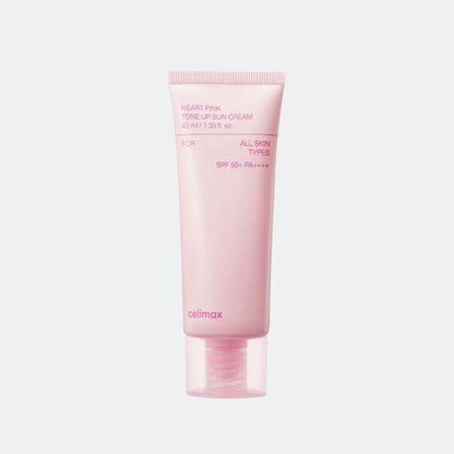 Natural Pink Skin Tone Up Sunscreen SPF50+ 40ml - Mycosmeticslondon